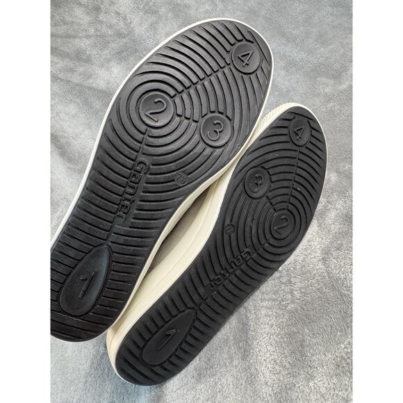 Gray Suede Giulietta Comfort Tie Sneaker German Ganter, UK Size 7.5, US Size 10 - Picture 5 of 11